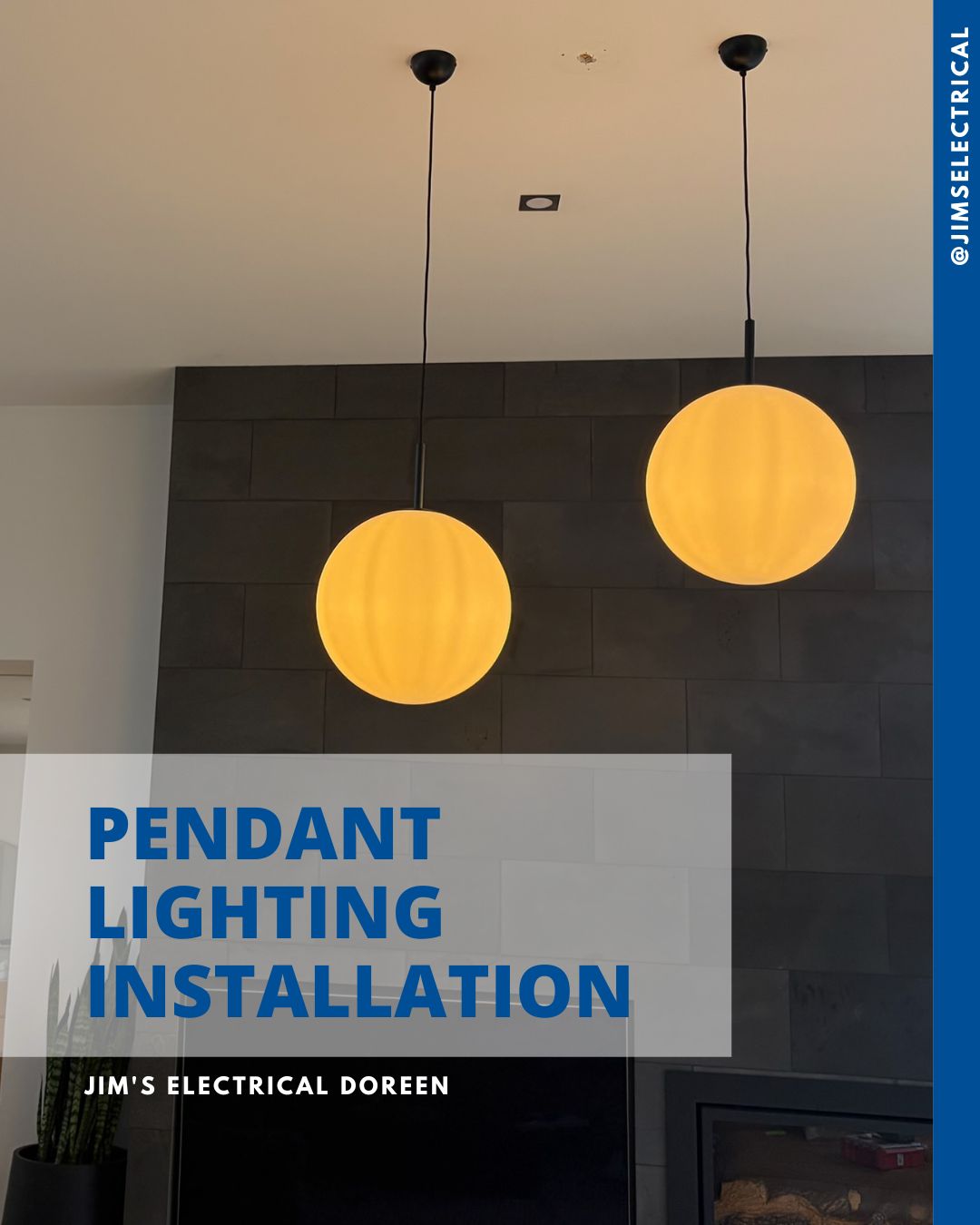 Pendant Lighting Installation